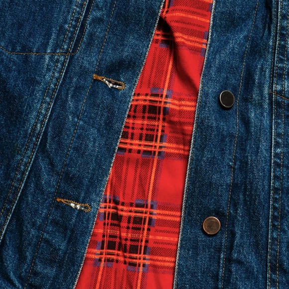 Vintage GRAPEVINES DENIM JACKET - Picture 4 of 6